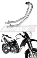 XT 660 R Exhaust Header Head pipe Linkpipe Downpipe  MANIFOLD Collector 2004 - 2014 DOMINATOR  x