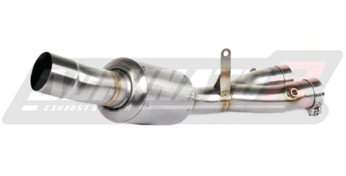 decat mid muffler DOMINATOR Mid Pipe fits to MT10 RN45 2016  2020 7