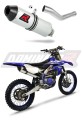 YZ 450 F YZF EXHAUST Yamaha Muffler Auspuff Sportauspuff Silencer Echappement Silencieux Scarico Scarichi Escape Wydech Tłumik MX 2018 - 2019 DOMINATOR x