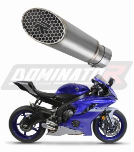 YZF R6 Exhaust Megaphone Titanium GP 3 2017 - 2023