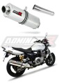 XJR 1300 EXHAUST Yamaha Muffler Auspuff Sportauspuff Silencer Echappement Silencieux Scarico Scarichi Escape Wydech Tłumik OVAL 2007 - 2016 DOMINATOR x