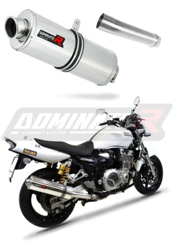 XJR 1300 EXHAUST Yamaha Muffler Auspuff Sportauspuff Silencer Echappement Silencieux Scarico Scarichi Escape Wydech Tłumik OVAL 2007 - 2016 DOMINATOR x