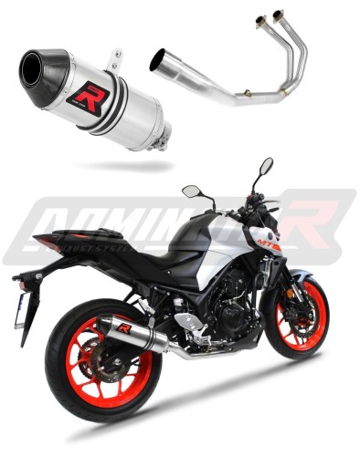 complete exhaust system with muffler DOMINATOR Full System HP3 fits to Yamaha MT 03 2017  2019 7