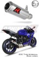 exhaust muffler DOMINATOR homologated road legal GP fits to YZF R1 1000 RN65 2020  2022 8
