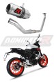 complete exhaust system with muffler DOMINATOR Full System GP fits to Yamaha MT 125 2020  6