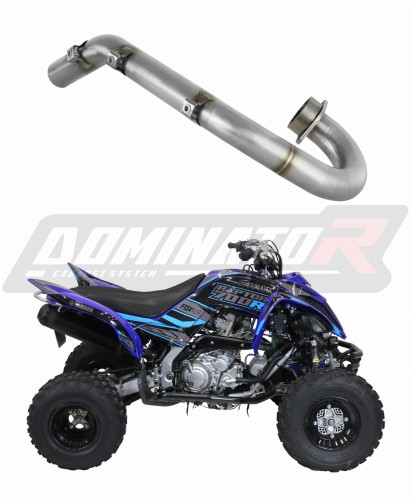 Yamaha RAPTOR 700 R  Exhaust Header Head pipe Linkpipe Downpipe  collector manifold 2015-2021 dominator x