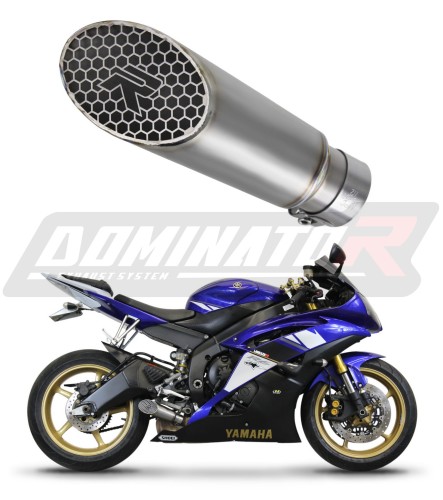 exhaust muffler DOMINATOR titanium GP3 fits to Yamaha YZF R6 2006  2016 6
