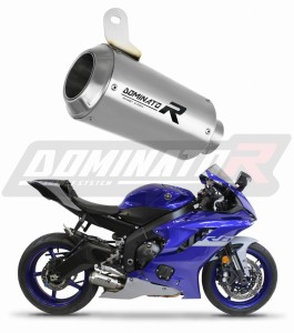 Yamaha YZF R6 2017 - 2023  Exhaust Silencer Muffler GPS + dB killer medium