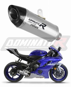 Yamaha YZF R6 2017 - 2023 Exhaust Silencer Muffler HP8 + dB killer medium