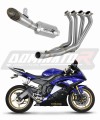 Yamaha YZF R6 2006 - 2016 EXHAUST Collector Manifold Full System Muffler Auspuff Sportauspuff Silencer Echappement Silencieux Scarico Scarichi Escape Wydech Tłumik GP3 Dominator Exhaust System x