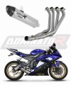 Yamaha YZF R6 2006 - 2016 EXHAUST Collector Manifold Full System Muffler Auspuff Sportauspuff Silencer Echappement Silencieux Scarico Scarichi Escape Wydech Tłumik HP8 Dominator Exhaust System x