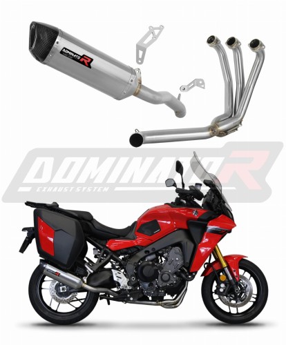 Yamaha Tracer 9 / GT 2021 - 2023 EXHAUST Collector Manifold Full System Muffler Auspuff Sportauspuff Silencer Echappement Silencieux Scarico Scarichi Escape Wydech Tłumik HP6 Dominator Exhaust System x