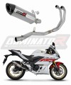 Yamaha YZF-R3 2022 Exhaust Muffler Manifold Collector Auspuff Sportauspuff Silencer Echappement Silencieux Scarico Marmitta Scarichi Escape Wydech Tłumik Kolektor HP8 DOMINATOR Full Exhaust System x