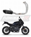 kompletny układ wydechowy z tłumikiem DOMINATOR Full System HP8 CZARNY pasujący do motocykla Yamaha MT 07 2021 - 2024 7