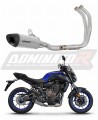complete exhaust system with muffler DOMINATOR Full System titanium HP8 fits to Yamaha MT 07 2014  2020 7