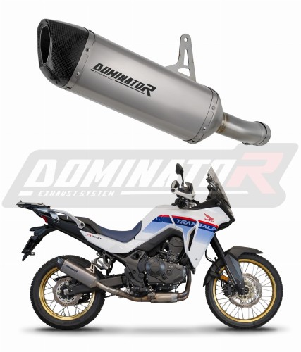 exhaust muffler DOMINATOR titanium HP6 fits to Honda XL 750 TRANSALP 2023  6
