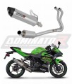 Kawasaki NINJA 400 2018-2023 EXHAUST Collector Manifold Full System Muffler Auspuff Sportauspuff Silencer Echappement Silencieux Scarico Scarichi Escape Wydech Tłumik HP8 Dominator Exhaust System x