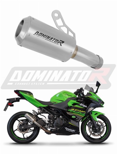 Kawasaki NINJA 400 2018-2023 EXHAUST Muffler Auspuff Sportauspuff Silencer Echappement Silencieux Scarico Scarichi Escape Wydech Tłumik GPS Dominator Exhaust System x
