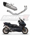 complete exhaust system with muffler DOMINATOR Full System titanium HP6 fits to Yamaha XP 560 TMAX 2020  2024 6