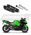 exhaust muffler DOMINATOR HP5 BLACK fits to KAWASAKI ZZR 1400 2012  2023 6
