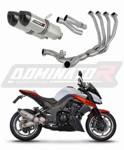 Kawasaki Z1000 2010 - 2013 Full Exhaust System Collector Silencer HP1 + dB killer
