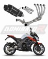 Kawasaki Z1000 2010 - 2013 Full  Exhaust System  Muffler Auspuff Sportauspuff Silencer Echappement Silencieux Scarico Scarichi Escape Collector Manifold Wydech Tłumik HP1 BLACK DOMINATOR x