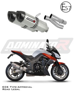 Kawasaki Z1000 2010 - 2013 EU Approved Exhaust Silencer HP1