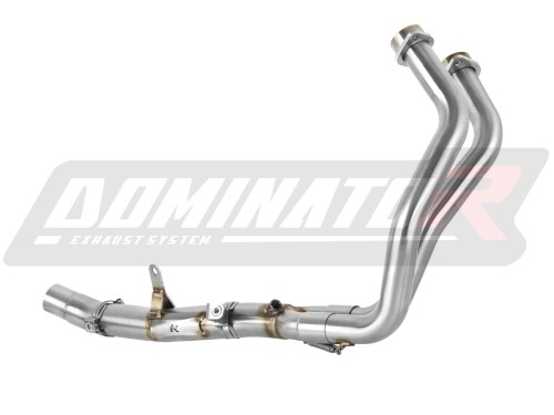 CBR 500 R Honda Head pipe Linkpipe Downpipe Frontpipe Manifold Collector Kolektor Kolano 2016 - 2019 Dominator x