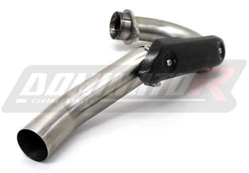 CRF 450 R Exhaust Header Head pipe Linkpipe Downpipe Kolano 2004 - 2008 DOMINATOR  x