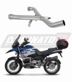 R850R Exhaust Cat Eliminator Catalyst Catalytic Converter Linkpipe Decat Downpipe 2004 - 2007 DOMINATOR x
