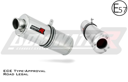 wydech tłumik DOMINATOR Homologowany Owalny pasujący do motocykla Kawasaki ZX9R 1998 - 2002 3