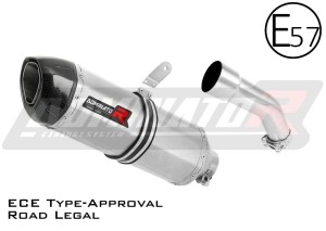 Kawasaki ZX10R 2008 - 2010 EU Approved Exhaust Silencer HP1