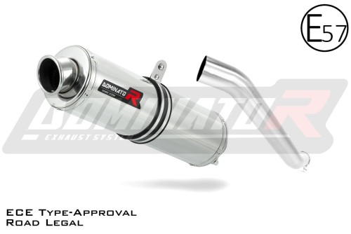 wydech tłumik DOMINATOR Homologowany Okrągły pasujący do motocykla Kawasaki ZX6R 636 2003 - 2004 3