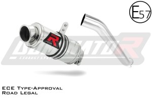 Kawasaki ZX6R 636 2003 - 2004 EU Approved Exhaust Silencer GP1