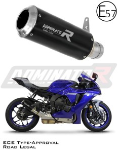 Yamaha YZF R1 1000 RN32 2015 - 2016 EU Approved Exhaust Silencer GP BLACK