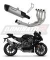 complete exhaust system with muffler DOMINATOR titanium Full System HP6 fits to YZF R1 1000 RN65 2020  2024