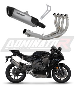 YZF R1 1000 RN65 2020 - 2024 Full Titanium Exhaust System HP6 + dB killer 