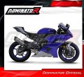kompletny układ wydechowy z tłumikiem DOMINATOR Tytanowy Full System HP6 pasujący do motocykla Yamaha YZF R6 2017 - 2023 3
