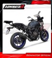 kompletny układ wydechowy z tłumikiem DOMINATOR Full System HP6 CZARNY pasujący do motocykla Yamaha Tracer 7 / GT 2020 - 2024 4