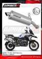 exhaust muffler DOMINATOR homologated road legal titanium P7 fits to BMW R1200GS 2013  2018