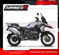 BMW R1250GS 2018 - 2020 EXHAUST Muffler Auspuff Sportauspuff Silencer Echappement Silencieux Scarico Scarichi Escape Wydech Tłumik P7 Titanium Tytan Dominator Exhaust System EU Approved Homologacja 3