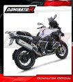 BMW R1250GS ADVENTURE 2018 - 2020 EXHAUST Muffler Auspuff Sportauspuff Silencer Echappement Silencieux Scarico Scarichi Escape Wydech Tłumik HP7 Titanium Tytan Dominator Exhaust System EU Approved Homologacja 2