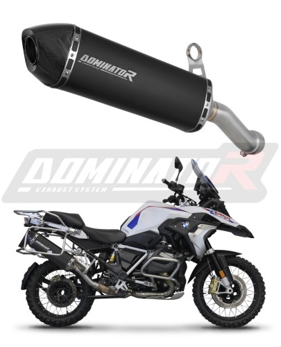wydech tłumik DOMINATOR Homologowany CZARNY HP7 pasujący do motocykla BMW R1250GS Adventure 2018 - 2020 7