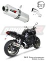 wydech tłumik DOMINATOR Homologowany Owalny pasujący do motocykla YAMAHA FZ1 1000 FAZER 2006 - 2015 8