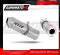 exhaust muffler DOMINATOR homologated road legal OVR fits to Kawasaki ZX6R 1998  2002 2