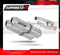 exhaust muffler DOMINATOR OVR fits to Yamaha FJR 1300 2001  2005 2