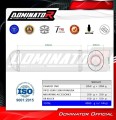 exhaust muffler DOMINATOR OVR fits to Suzuki GSXR 1300 Hayabusa 1999  2007 3