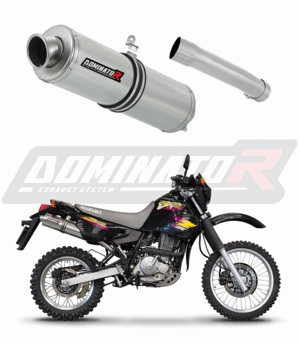 wydech tłumik DOMINATOR Okrągły pasujący do motocykla Suzuki DR 650 R / RU / S 1990 - 1995