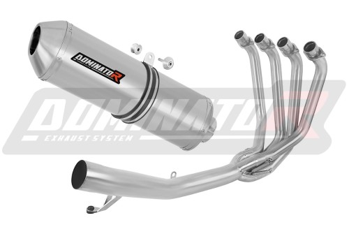 Suzuki GSXF 650 2007 - 2016 EXHAUST Collector Manifold Full System Muffler Auspuff Sportauspuff Silencer Echappement Silencieux Scarico Scarichi Escape Wydech Tłumik OVR Dominator Exhaust System X