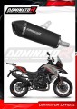 Benelli TRK 702 X 2023 - 2024 EXHAUST Muffler Auspuff Sportauspuff Silencer Echappement Silencieux Scarico Scarichi Escape Wydech Tłumik HP7 Black Dominator Exhaust System 1